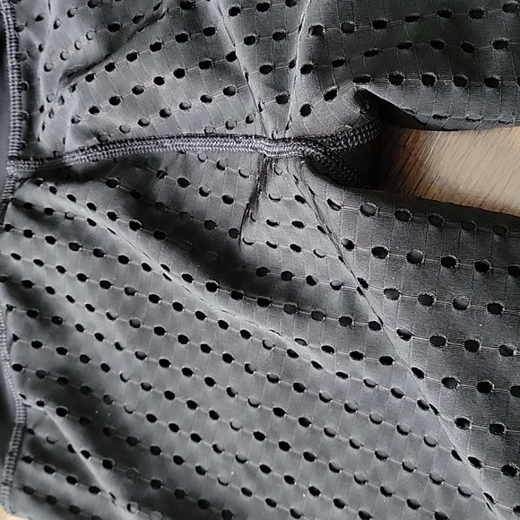 XS BLACK MESH FISHNET JOGGER STYLE PUMA DRY CELL LEGGINGS - Picture 3 of 6